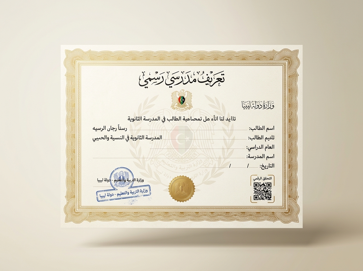 إطلاق منظومة استخراج الإفادات المدرسية وشهادات حسن السيرة والسلوك إلكترونياً